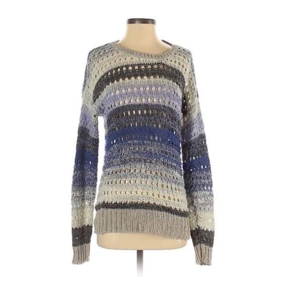 JOIE stripe pullover sweater, like-new - Picture 1 of 2
